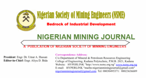 The Nigerian Mining Journal (NMJ)